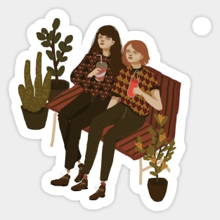 chilling Sticker